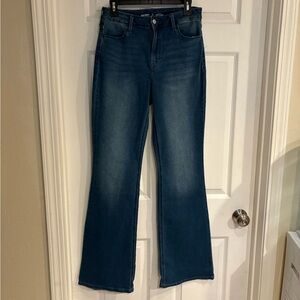 Old Navy Dark Blue Flare Jeans